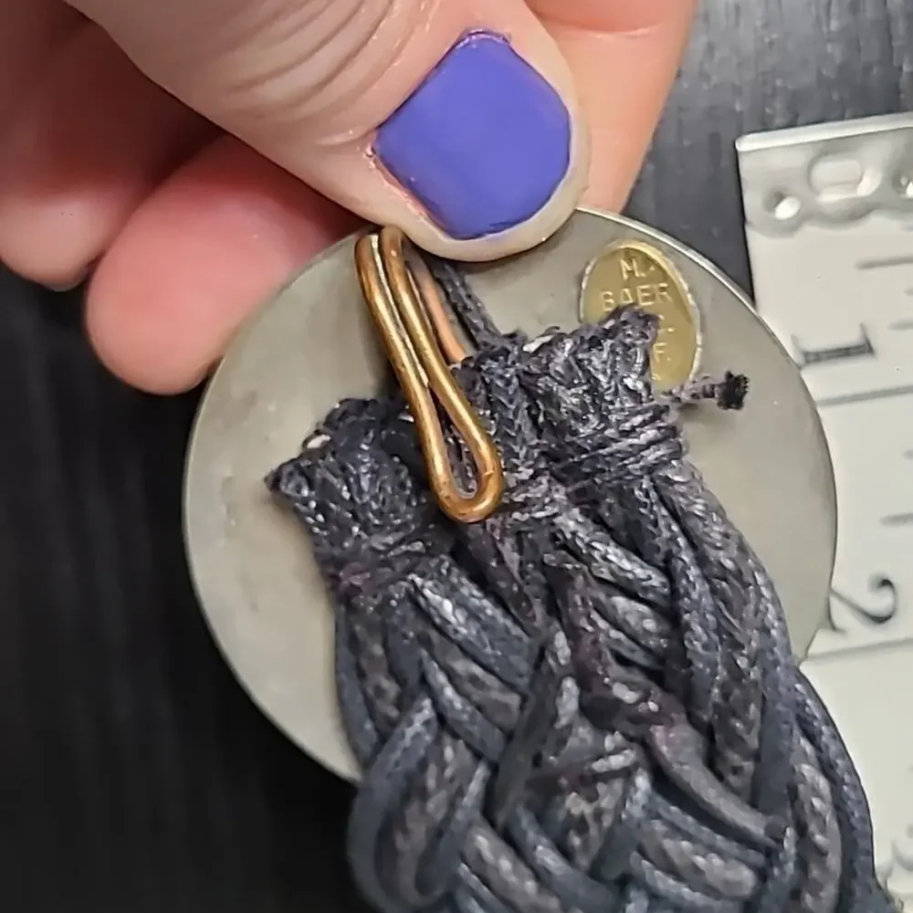 Vintage Marjorie Baer San Fransicso woven rope belt - Picture 6 of 8